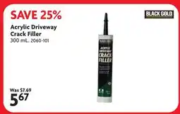 Home Hardware Acrylic Driveway Crack Filler offer