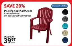 Home Hardware Stacking Cape Cod Chairs offer