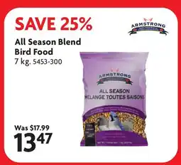 Home Hardware All Season Blend Bird Food offer