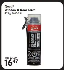 Home Hardware Quad Window & Door Foam offer