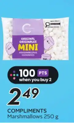 Sobeys COMPLIMENTS Marshmallows offer