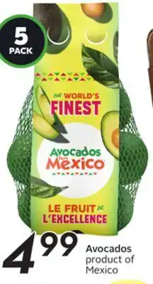Sobeys Avocados offer
