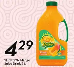 Sobeys SHERBON Mango Juice Drink offer
