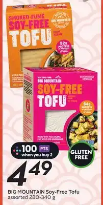 Sobeys Soy-Free Tofu offer