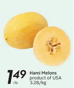 Sobeys Hami Melons offer
