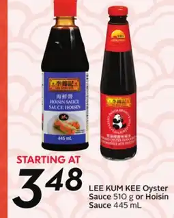 Sobeys LEE KUM KEE Oyster Sauce 510 g or Hoisin Sauce 445 mL offer