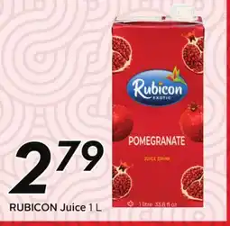 Sobeys RUBICON Juice offer