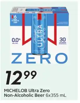 Sobeys Ultra Zero Non-Alcoholic Beer offer