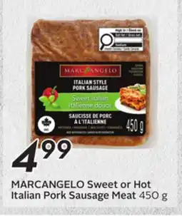 Sobeys Sweet or Hot Italian Pork Sausage Meat offer
