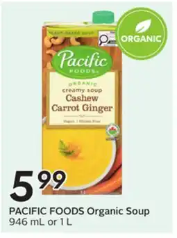 Sobeys Organic Soup offer