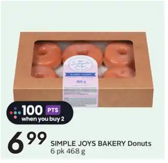 Sobeys BAKERY Donuts offer