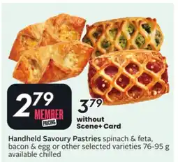 Sobeys Handheld Savoury Pastries offer