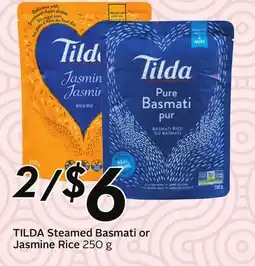Sobeys Steamed Basmati or Jasmine Rice offer