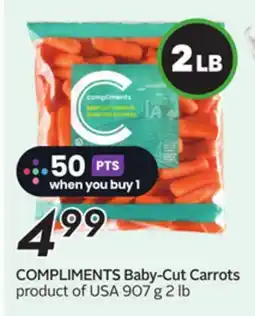 Sobeys COMPLIMENTS Baby-Cut Carrots offer