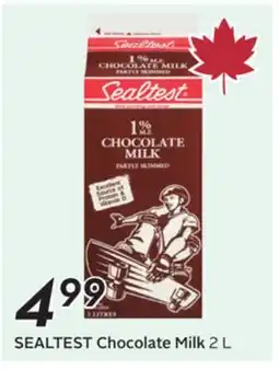 Sobeys Chocolate Milk offer