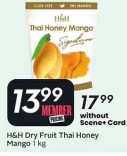 Sobeys Dry Fruit Thai Honey Mango offer