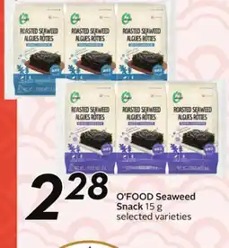 Sobeys Seaweed Snack offer