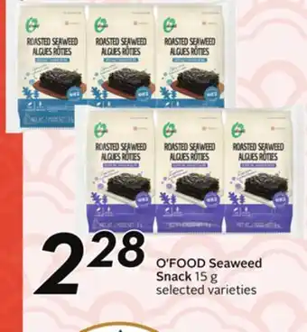 Sobeys Seaweed Snack offer