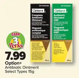 PharmaChoice Option+ Antibiotic Ointment offer