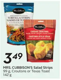 Sobeys MRS. CUBBISON'S Salad Strips offer