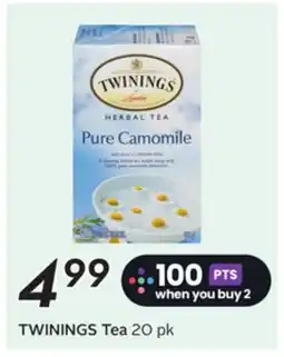 Sobeys TWININGS Tea offer
