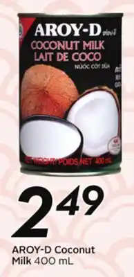 Sobeys AROY-D Coconut Milk offer
