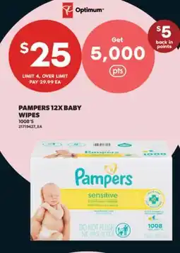 Real Canadian Superstore PAMPERS 12X BABY WIPES S offer