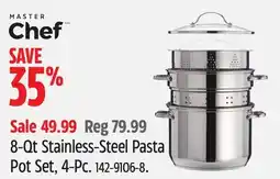 Canadian Tire Master Chef 8-Qt Stainless-Steel Pasta Pot Set offer