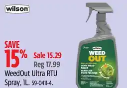 Canadian Tire WeedOut Ultra RTU Spray offer