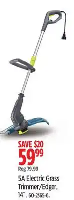 Canadian Tire 5A Electric Grass Trimmer/Edger offer