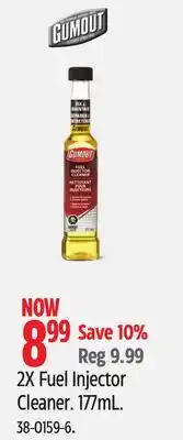 Canadian Tire Gumout 2X Fuel Injector Cleaner offer