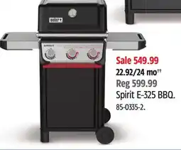 Canadian Tire Spirit E-325 BBQ offer
