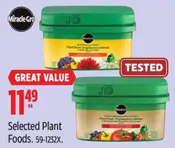 Canadian Tire Selected Plant Foods offer
