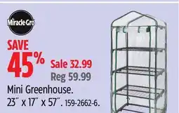 Canadian Tire 23 x 17 x 57 Mini Greenhouse offer