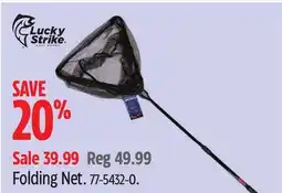 Canadian Tire Folding Net offer