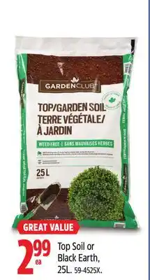 Canadian Tire Top Soil or Black Earth, 25 L offer