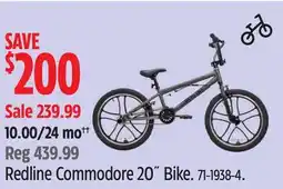 Canadian Tire Redline Commodore 20 Bike offer