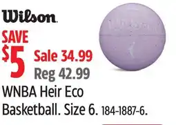 Canadian Tire Wilson WNBA Heir Eco Basketball offer