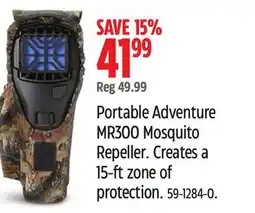 Canadian Tire Thermacell Portable Adventure MR300 Mosquito Repeller offer