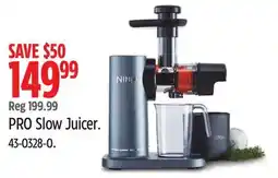 Canadian Tire PRO Slow Juicer offer