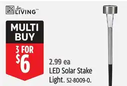 Canadian Tire LED Solar Stake Light offer