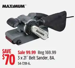 Canadian Tire 3 x 21 Belt Sander, 8A offer