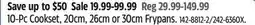 Canadian Tire 10-Pc Cookset, 26cm or 30cm Frypan offer