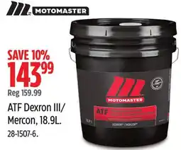 Canadian Tire ATF Dexron III/Mercon, 18.9L offer
