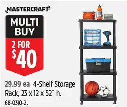 Canadian Tire 4-Shelf Storage Rack offer
