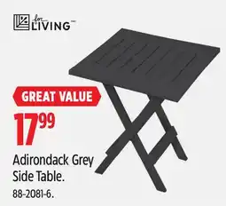 Canadian Tire For Living Adirondack Grey Side Table offer