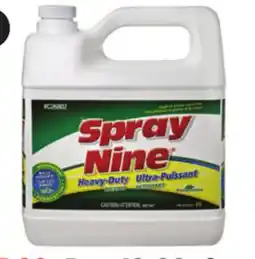Canadian Tire Spray Nine Heavy-Duty Cleaner Disinfectant offer