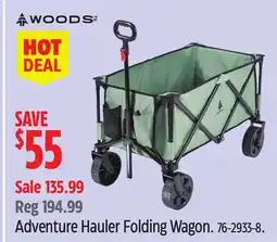 Canadian Tire WOODS Adventure Hauler Folding Wagon offer