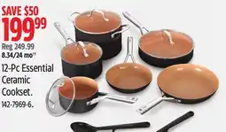 Canadian Tire Ninja 12-Pc Essential Ceramic Cookset offer