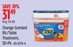 Canadian Tire Orange-Scented RV Toilet Treatment offer